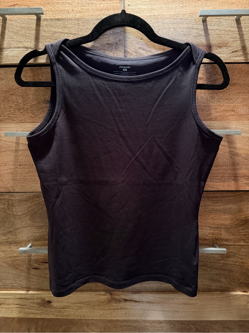 Patagonia Women's Black Boatneck Tank